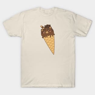 Chocolate Bear Ice Cream T-Shirt